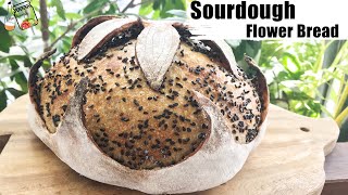 Sourdough Wrapper Bread | Flower Bread | Multigrain Sourdough Bread | Pane Incamiciato