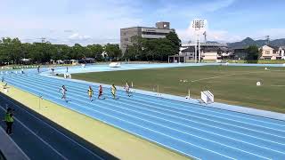 05 20240727 七大戦1日目 OP男子100m 折川2レーン 落合8レーン