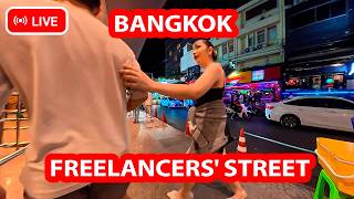 🔴 Let's go to the Red Light District in Bangkok, Live, Nightlife in Thailand