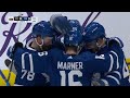 david kampf scores shorthanded goal after beautiful pass from morgan rielly