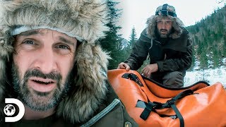 Ed se enfrenta por primera vez al invierno | Desolado con Ed Stafford | Discovery Latinoamérica