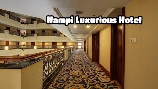 We found an Amazing 3 star Hotel in Hampi | Krishna Palace Hotel Tour | Best Luxurious Hotel @ Hampi