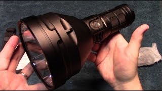 AstroLux MF04 Flashlight Review! (Super Thrower)