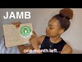 how to prepare for JAMB in ONE MONTH | my tips on how I did it!!!