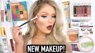 NEW DRUGSTORE MAKEUP TESTED | FULL FACE FIRST IMPRESSIONS