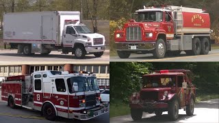 OLD and WEIRD Fire Trucks Responding Compilation - 600 Subscriber Special