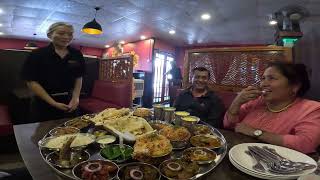 Bahubali Thali at Bhojan Unlimited 😍| Family Time 💞