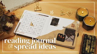 5 *MORE* Reading Journal Spread Ideas! 📚