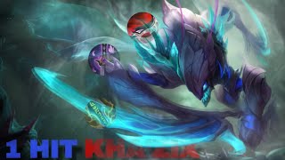 1 HIT KHA’ZIX FULL GAMEPLAY