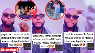 Soirée Papi chou guéweul VIP Diazakalisé ,il s’énerve et dit de gros mots contre mame Ndiaye savon