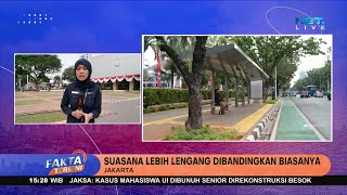 Situasi Terkini Di Balai Kota Jakarta Saat Diterapkan Kebijakan WFH 50% ASN - Fakta Terkini