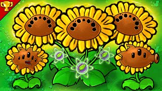 Plants vs Zombies : Mutant Sunflower Max Level