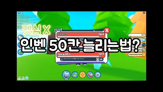 [펫심x] 무과금 유저가 펫슬롯 50칸 늘리는 법