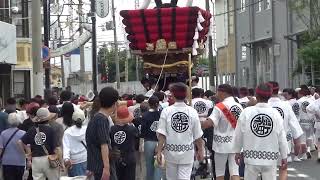 令和6年 貝塚宮夏祭り 本宮 太鼓台 02