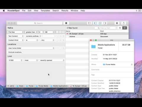Use HoudahSpot to find Mac OS X folder sizes Use HoudahSpot to find Mac OS X folder sizes