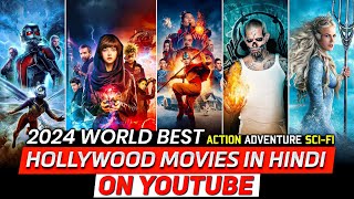 Top 10 Best Fantasy \u0026 Adventure Hollywood Movies On YouTube in Hindi | 2024 Hollywood Movies Hindi