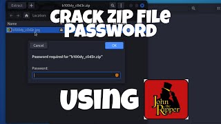 How to Crack ZIP File Password Using John the Ripper