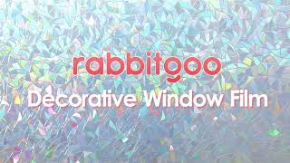 Decorate Your Home with 3D Rainbow Window Film  | Rabbitgoo Window Film