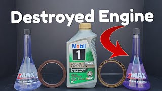 I can't believe what Mobil1 \u0026 Zmax engine formula did to my engine!