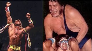 WWE  -  HULK HOGAN VS ANDRE THE GiANT