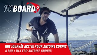 Une journée active pour Antoine Cornic | Vendée Globe 2024