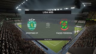 FIFA 20 | Sporting vs Pacos Ferreira - Liga Nos | 12/06/2020 | 1080p 60FPS