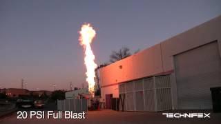 Fire Blast Effect Tests