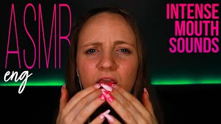 Face brushing, scratching and spit painting | ASMR (english)