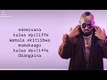 Obangaina- Ykee benda (official lyrics video)