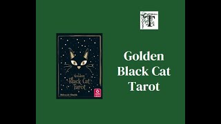 Golden Black Cat Tarot