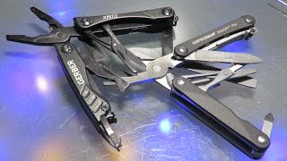 LEATHERMAN Squirt PS4 vs GERBER Dime!