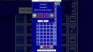 Mastermind in Tkinter (Python)