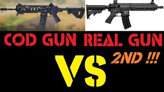 Call of Duty Mobile all guns in real life [CoD:Mobile guns vs real guns!] [New Version!]