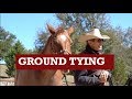 Ground Tying your Horse Part 1: Craig Cameron Ride Smart Horsemanship