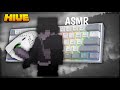 Hive sky wars Keyboard+Mouse sounds asmr uncut (OTG)MCPE