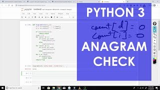 Anagram Checker Python 3