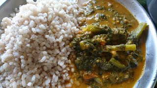 Basale kajipu /mangalore palak curry