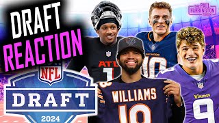 NFL Draft Reaction: Winners & losers, Penix-Falcons SHOCKER, Nix-Broncos, NFC No