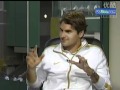 2009 Wimbledon Vijay Amritraj's interview with Roger Federer