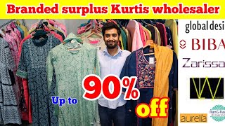 Original Surplus Kurtis Wholesaler | Surplus Kurtis | Branded Surplus Kurtis | Bangalore Market