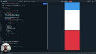 Flutter layout - Scrollable content, stacks, and indicating progress