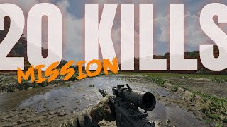 20 Kills Mission in Blue Lagoon, NO HIT Run! | [Gray Zone Warfare]