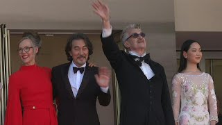 Cannes: tapis rouge pour l'équipe du film "Perfect Days" de Wim Wenders | AFP Images
