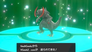 マジカル交換してたら改造ポケモン送られてきた