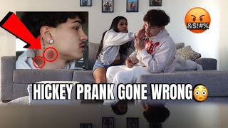 HICKEY PRANK ON GIRLFRIEND! *GONE WRONG*