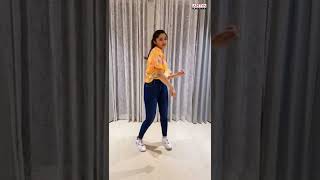 #KrithiShetty Dance Moves Bullet Song (Telugu) From The Movie #TheWarrior