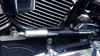 Translogic Powershifter on a Harley. Gives you Push Button Gear Shifting