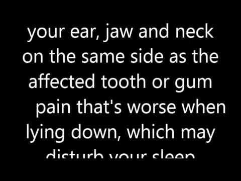 Dental Abscess Symptoms Dental Abscess Symptoms