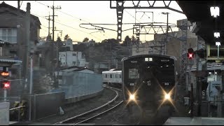 団体臨時列車 折尾駅鷹見口通過 813系3B＋817系2B