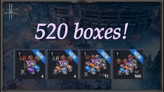 Lineage 2 Revolution: open 520 transform boxes!! ~1 million cp gain 🫢